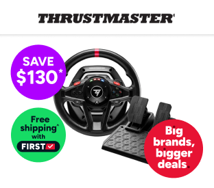 Thrustmaster T128 Racing Wheel for Xbox & PC Product Image