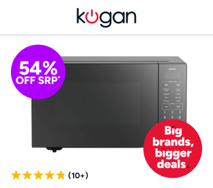 Kogan 45L Inverter Microwave with Mirror Finish Product Image