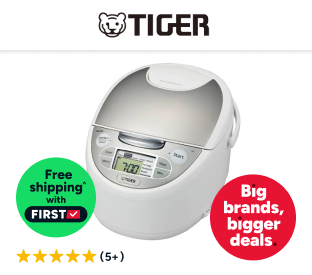 Tiger Mutli-functional Rice Cooker 5.5 Cup Product Image