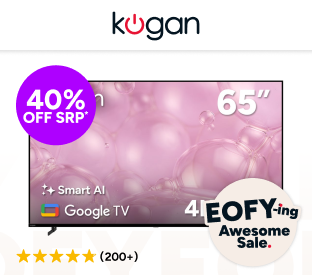 Kogan 65" LED 4K Smart AI Google TV Product Image
