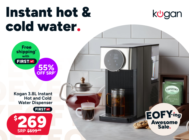Kogan 3.8L Instant Hot and Cold Water Dispenser