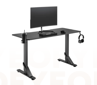 Ergolux Heavy Duty Height Adjustable Desk 136cm x 60cm Product Image