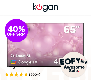 Kogan 65" LED 4K Smart AI Google TV Product Image