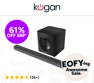 Kogan 7.1.2 Channel 750W Dolby Atmos Soundbar with Wireless Subwoofer Product Image