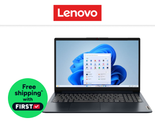 Lenovo IdeaPad 1 15.6" Full HD Ryzen 5 Laptop (8GB, 256GB) Product Image