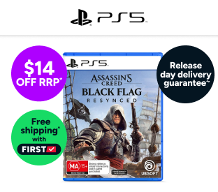 Assassin's Creed Black Flag Resynced (PS5) Product Image