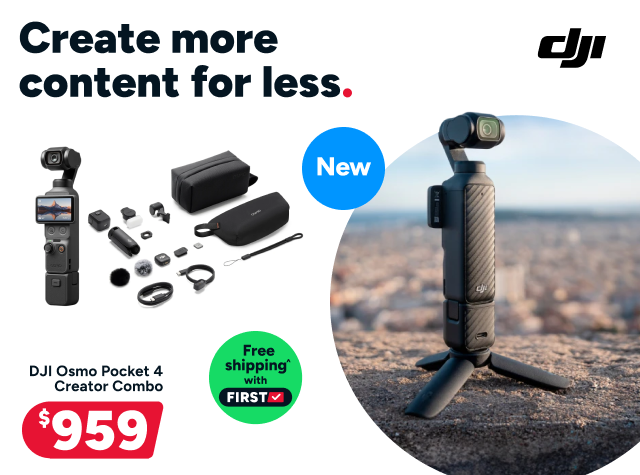 DJI Osmo Pocket 4 Creator Combo