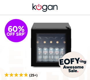 Kogan 44L Glass Door Bar Fridge Product Image