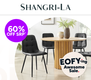 Set of 4 Shangri-La Dover Dining Chairs (Charcoal) Product Image