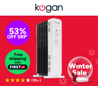 Kogan 1500W 7 Fin Oil Heater Product Image