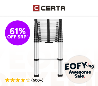 Certa 3.9m Telescopic Ladder Product Image