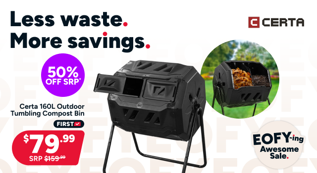 Certa 160L Outdoor Tumbling Compost Bin