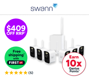 Swann MaxRanger4K™ Mini Long-Range Wireless Security System with 6 Cameras Product Image