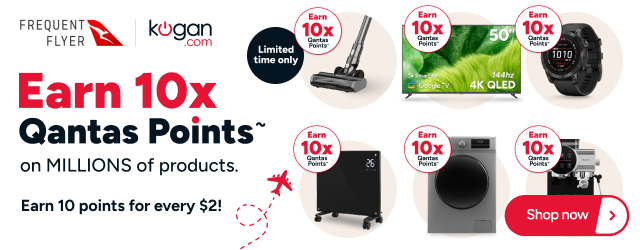 Earn 10x Qantas Points~