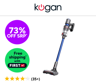 Kogan Z15 Pro Cordless Stick Vacuum Cleaner Product Image