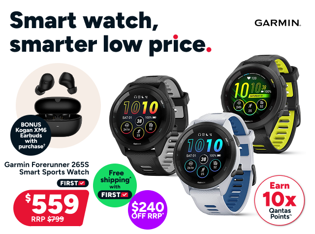 Garmin Forerunner 265S Smart Sports Watch