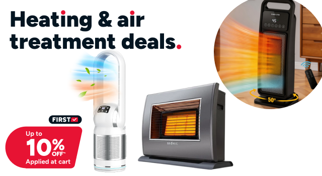 Heating & air treatment deals