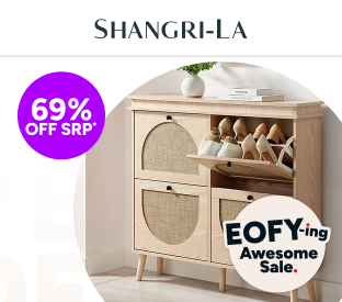 Shangri-La Tallow Shoe Cabinet Product Image