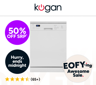 Kogan 60cm Freestanding Dishwasher (12 Place, White) Product Image