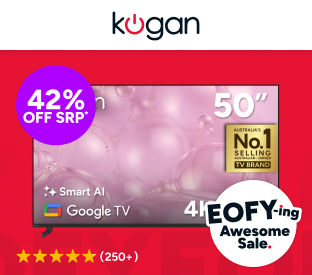 Kogan 50" LED 4K Smart AI Google TV Product Image