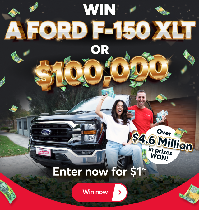 WIN a Ford F-150 XLT or $100,000