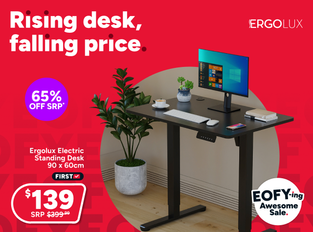 Ergolux Electric Standing Desk 90 x 60cm