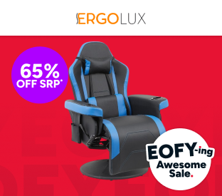 Ergolux Hotshot Recliner Gaming Office Chair Product Image