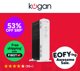 Kogan 1500W 7 Fin Oil Heater Product Image