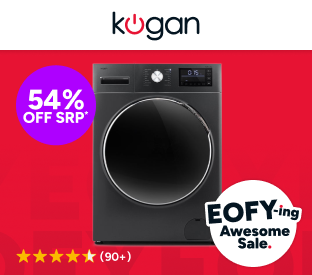 Kogan 9kg/6kg Washer Dryer Combo (Graphite) Product Image