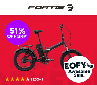 Fortis Shimano 7-Speed 20" Fat Tyre Foldable Electric Bike Product Image