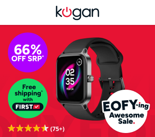 Kogan Active 4 Pro GPS Smart Sports Watch (Black) Product Image