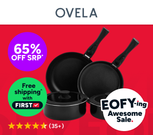 Ovela Moderno 4 Piece Non-Stick Induction Cookware Set with Removable Handles Product Image