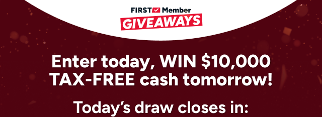 FIRST Member Giveaways