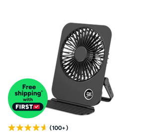 Mini Desktop Fan with Phone Stand Product Image