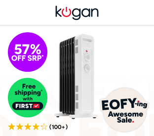 Kogan 1500W 7 Fin Oil Heater Product Image