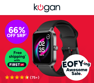 Kogan Active 4 Pro GPS Smart Sports Watch (Black) Product Image
