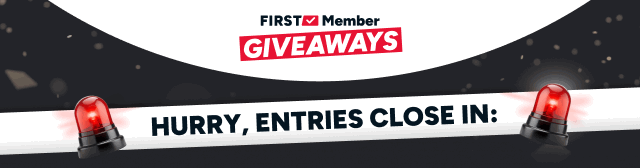 FIRST Member Giveaways