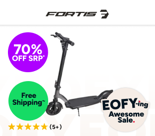 Fortis 36V 10Ah Foldable Commuter Electric Scooter Product Image