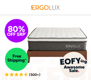 Ergolux Luxe Pocket Spring Mattress (Queen) Product Image