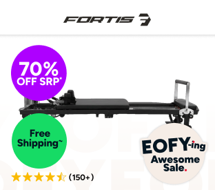 Fortis Foldable Pilates Reformer Machine Product Image