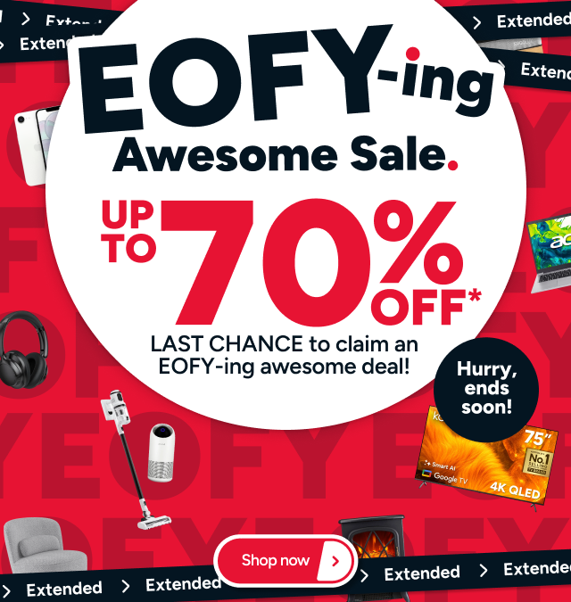 Extended EOFY Sale 