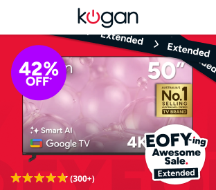 Kogan 50" LED 4K Smart AI Google TV Product Image