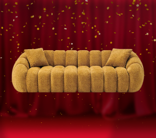 Brosa Milano 3 Seater Compressed Sofa  Product Image