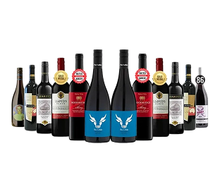 Stellar Premium Red Wines Mixed - 12 Bottles With Silver Medal Wine Product Image