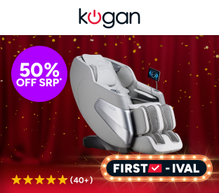 Kogan DeepSpinal Pro 4D Zero-Gravity SL-Track Massage Recliner Chair (Grey) Product Image