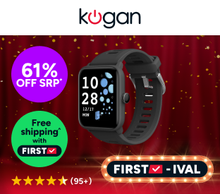 Kogan Play 3 Kids Smart Watch (Black) Product Image