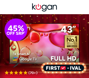 Kogan 43" LED Full HD Smart AI Google TV Product Image