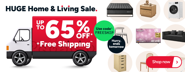 Home & Living Free Shipping Sale - Ends Tomorrow