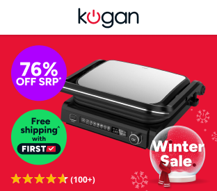 Kogan Smart Grill and Sandwich Press Product Image
