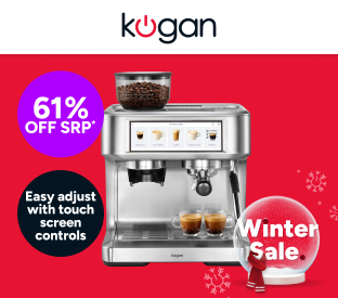 Kogan Lux Barista Touch Dual Boiler Coffee Machine Product Image